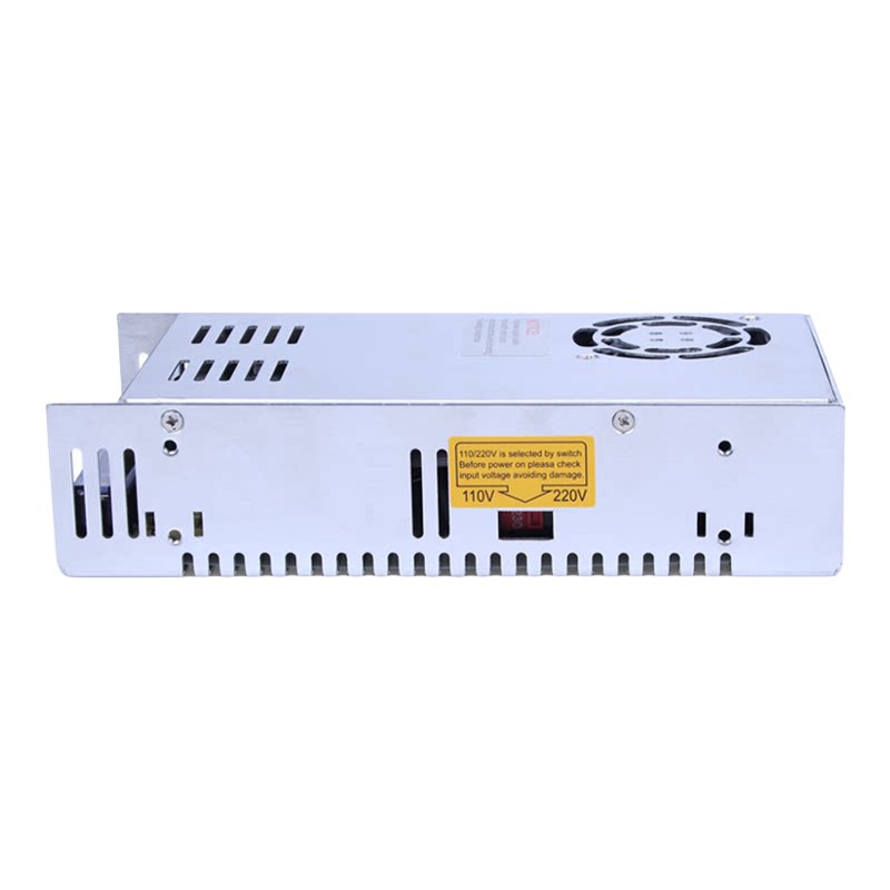 明纬24V开关电源S-500W600W大功率220转12v20A集中供电直流变压器