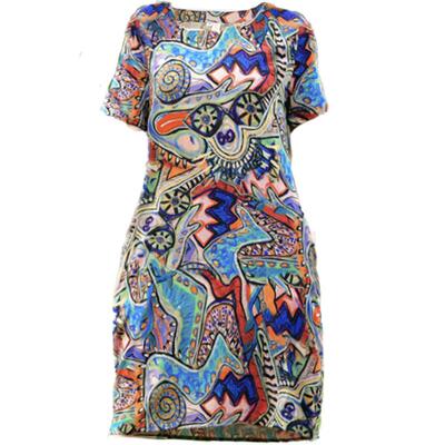 妈妈女装夏天2026新款人造棉绵绸