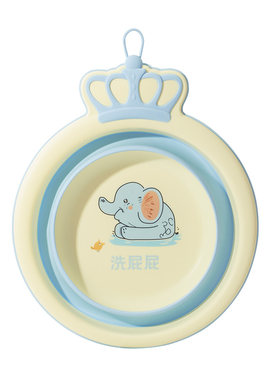 开丽宝宝可折叠盆小脸盆