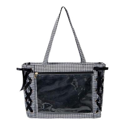 WEGO丝带痛包L通勤手提包