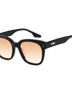 GM墨镜男款高级感渐变落日色眼镜