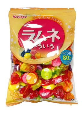 日本春日井水果汽水混装硬糖喜糖