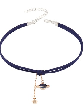 浩瀚星球choker锁骨链女颈带项圈设计感简约气质颈链2025年新款