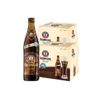 【囤货装】爱尔丁格小麦黑啤酒500ml*24瓶 德国进口