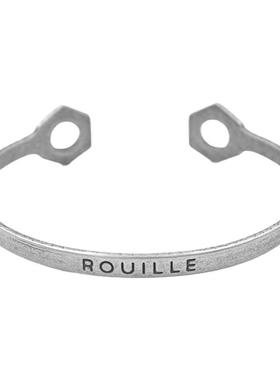 欧美风潮牌原创机车螺母男女手环