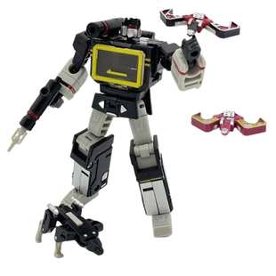 PT声の波 变形玩具MFT录音机 磁带 激光鸟 小比例 机器狗金刚模型