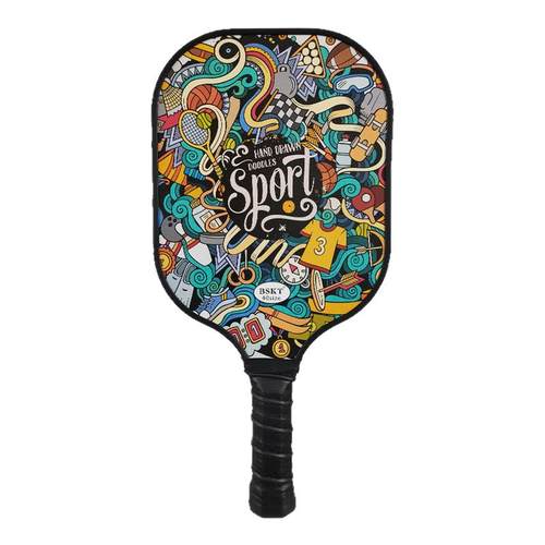 BSKT匹克球拍板碳纤维板球专业儿童全套皮克球板拍pickleball球拍