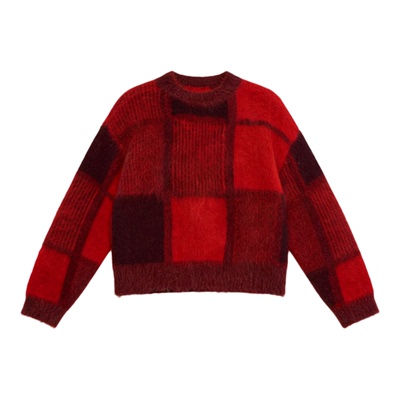 奢定SHX费尔岛马海毛领毛衣