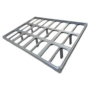 悬浮床主卧双人床现代简约无床头铝型材架铝材榻榻米排骨架悬空床