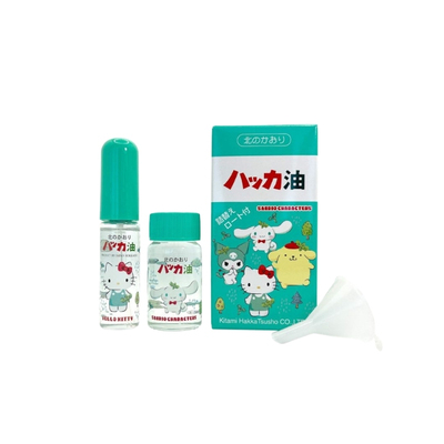 heymankids｜日本北见hello kitty薄荷油提神醒脑喷雾驱蚊防晕困
