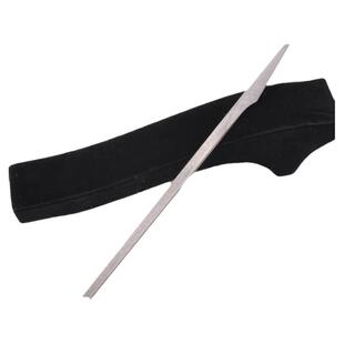 天艺长24.5CM专业修脚师用修脚刀高速工具钢白钢斜线大号直刮刀