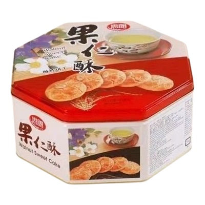 思朗果仁酥418g中式传统酥性饼