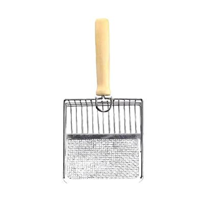 柒哦二合一金属不锈钢猫砂铲