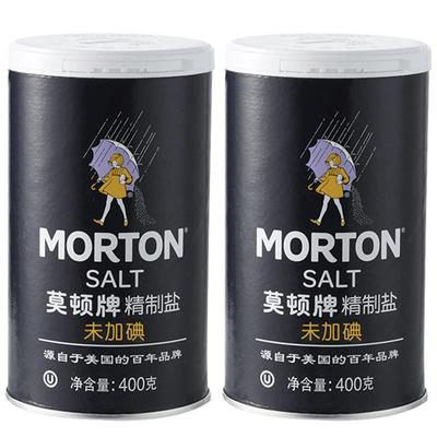 莫顿家用宿舍瓶装无碘食盐