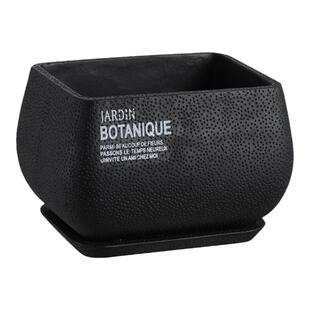 水泥花盆北欧简约风透气家用创意个性文艺小花盆网红长方形带托盘