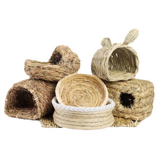 兔子兔兔窝龙猫天竺鼠豚鼠荷兰猪草窝用品保暖草垫草玩具包邮多省