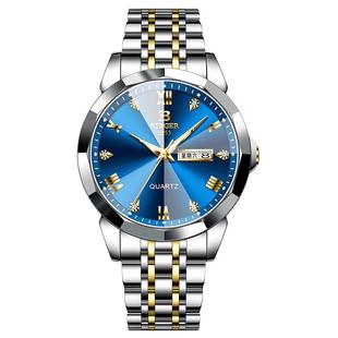 正品瑞士宾格男士手表2026新款十大机械手表男款商务防水石英腕表