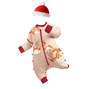 ibaby新年恒温睡袋婴儿夹棉分腿儿童睡袋款TK