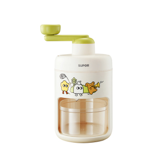 苏泊尔刨冰机家用小型手摇碎冰机手动冰沙机绵绵冰机器摆摊刨冰机