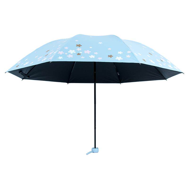 天堂伞黑胶小清新晴雨两用太阳伞