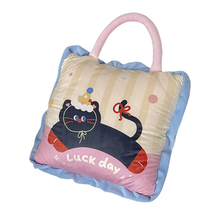 米小小抱枕毯子二合一枕头被子两用办公室午休车载用折叠午睡毛毯