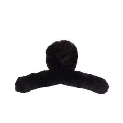 超大号15CM抓夹女2025新款发量多发夹秋冬毛绒鲨鱼夹盘发夹子头饰