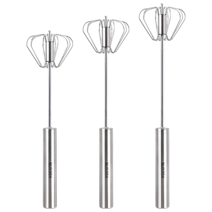 打蛋器手动半自动304不锈钢搅蛋器家用小型打蛋棒打鸡蛋搅拌神器