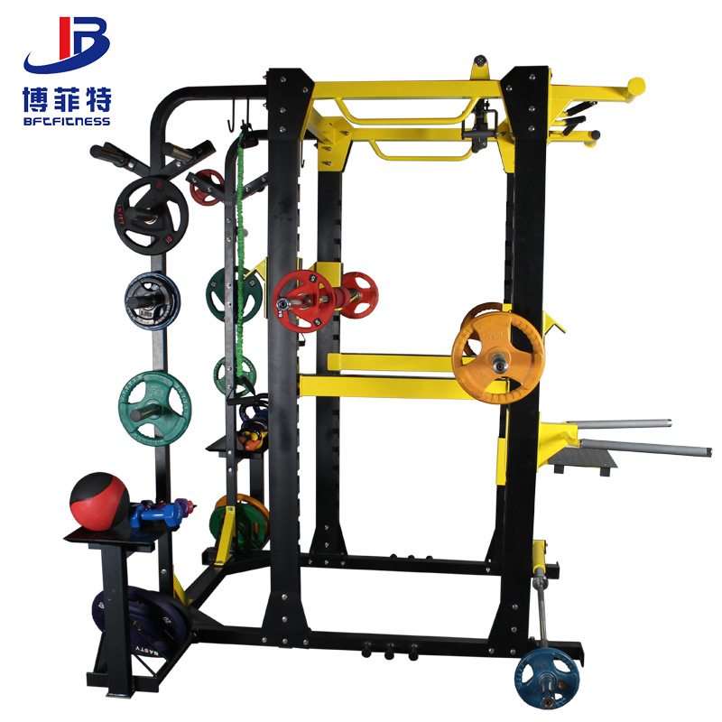 多功能深蹲架卧推训练架 高端健身房组合健身器材厂家批发直销