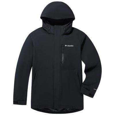 哥伦比亚男冲锋衣棉服三合一