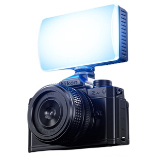 绿巨能25W相机热靴补光灯便携式拍摄专用口袋富士佳能r50相机补光灯r10索尼尼康摄影拍照迷你便携COB闪光灯