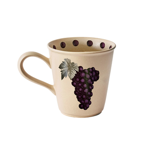 SoftServe柔软供应 《葡萄豆荚》马克杯 复古咖啡杯陶瓷水杯茶杯