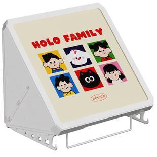 诺室hola家浴室放衣服神器壁画收纳卫生间置物架防水折叠储物柜子