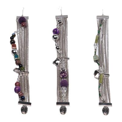 PUPILCASKET纯银彩石浪漫手链