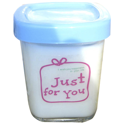 包邮150ml四方布丁盖器皿酸奶杯