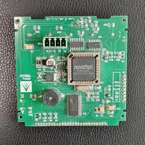 NUVOTON W78E054DPG芯片开发板 带显示屏 铜