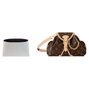 适用lv新款odyssee奥德赛老花饺子包手袋杜邦纸内胆包撑内袋 超轻