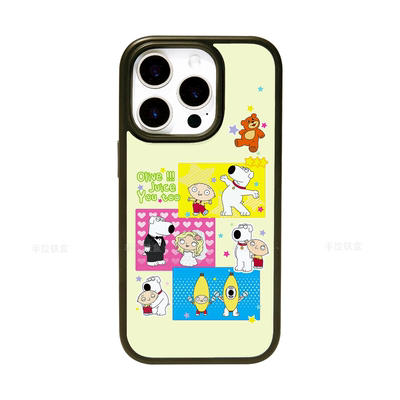 半饺铁盒狗饺CP手机壳