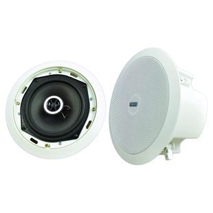 6寸同轴吸顶喇叭 5寸天花音箱 吊顶音响扬背景音乐扬声器三年包换