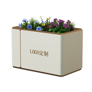 不锈钢花箱定制成品花箱组合户外花箱铁艺室外种植箱花箱户外订制