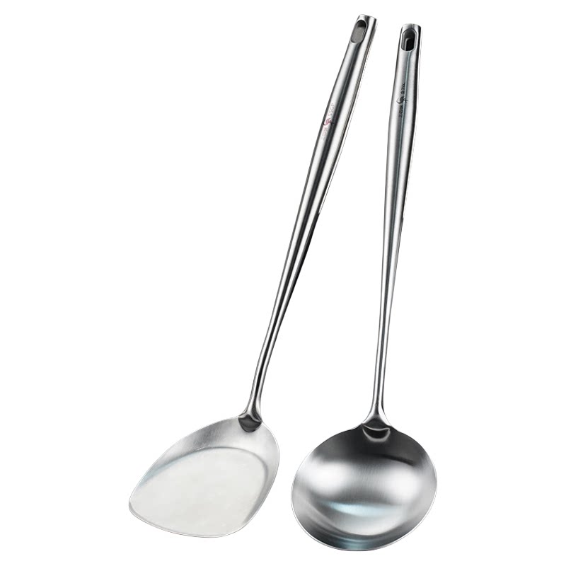 三四钢®316L锅铲家用不锈钢炒勺炒菜勺厨具铲子汤勺铲子厨房套装