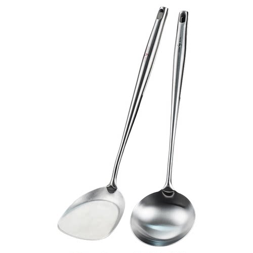 三四钢®316L锅铲家用不锈钢炒勺炒菜勺厨具铲子汤勺铲子厨房套装
