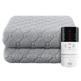 彩虹电热毯双人双控家用调温除螨电褥子三人电暖毯正品官方旗舰店