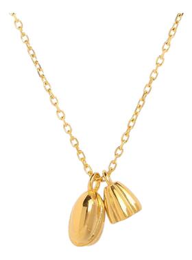 ins冷淡风莲蓬项链女夏锁骨链小众设计感吊坠颈链2024新款配饰品