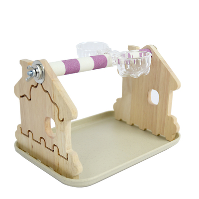 鹦鹉定点排便站架桌面落地站台玄凤牡丹虎皮专用站架站杆站棍站棒