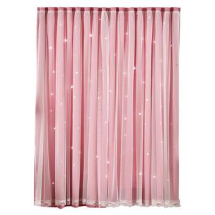 魔术贴窗帘布免打孔安装2024年新款卧室自粘遮阳简易粘贴式全遮光