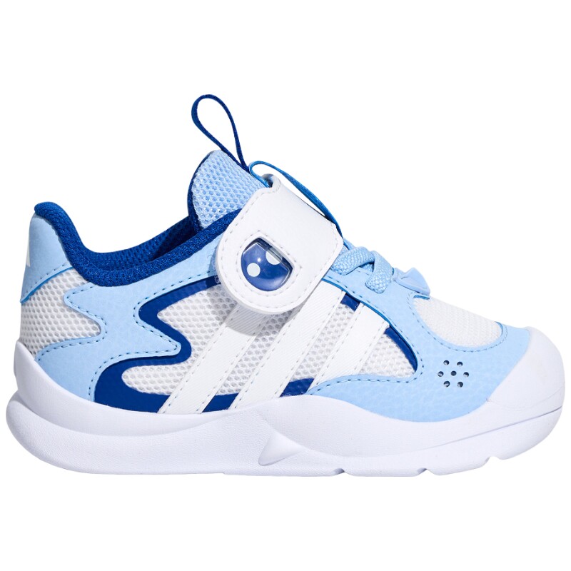 adidas阿迪达斯婴童防滑耐磨网面透气魔术贴运动鞋KH6635