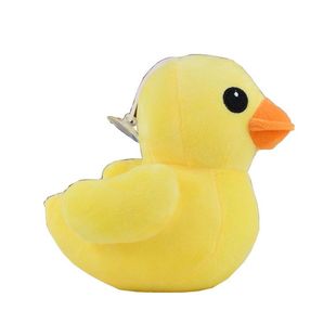 卡通毛绒公仔香港大黄鸭吸盘挂件仿真小鸭子布娃娃玩偶宝宝玩具