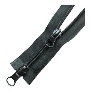 国产5号尼龙双头双开尾拉链 羽绒服门襟拉锁睡袋工装长款外套拉锁