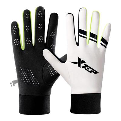 特步加绒防寒冬季骑车手套成人