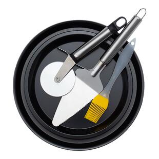 披萨滚刀铲洲际烤盘7寸9寸 烤批萨家用烘焙烤箱专用工具套餐套装